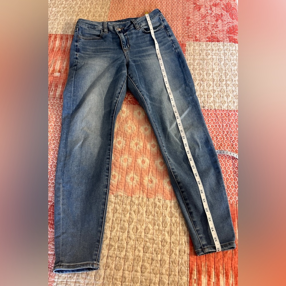 American Eagle Curvy Hi Rise Jeggings 4 Short